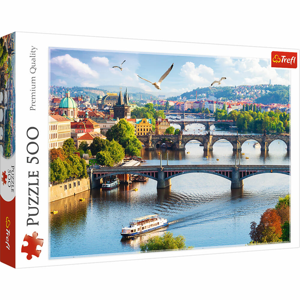 Trefl Puzzle Prague, Czech Republic, 500 pieces, 48 x 34 cm, 37382