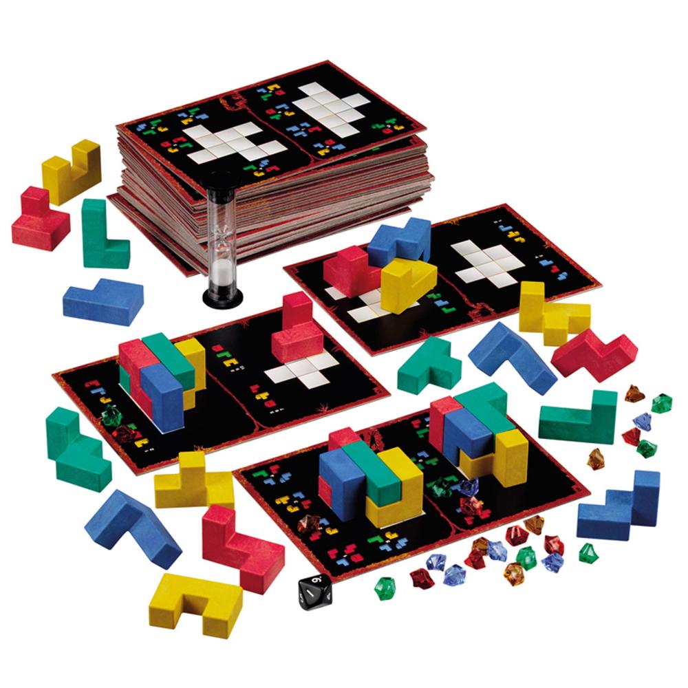 KOSMOS Family Games Ubongo 3-D, Puzzle Game, Game, Ages 10 and Up, 690847