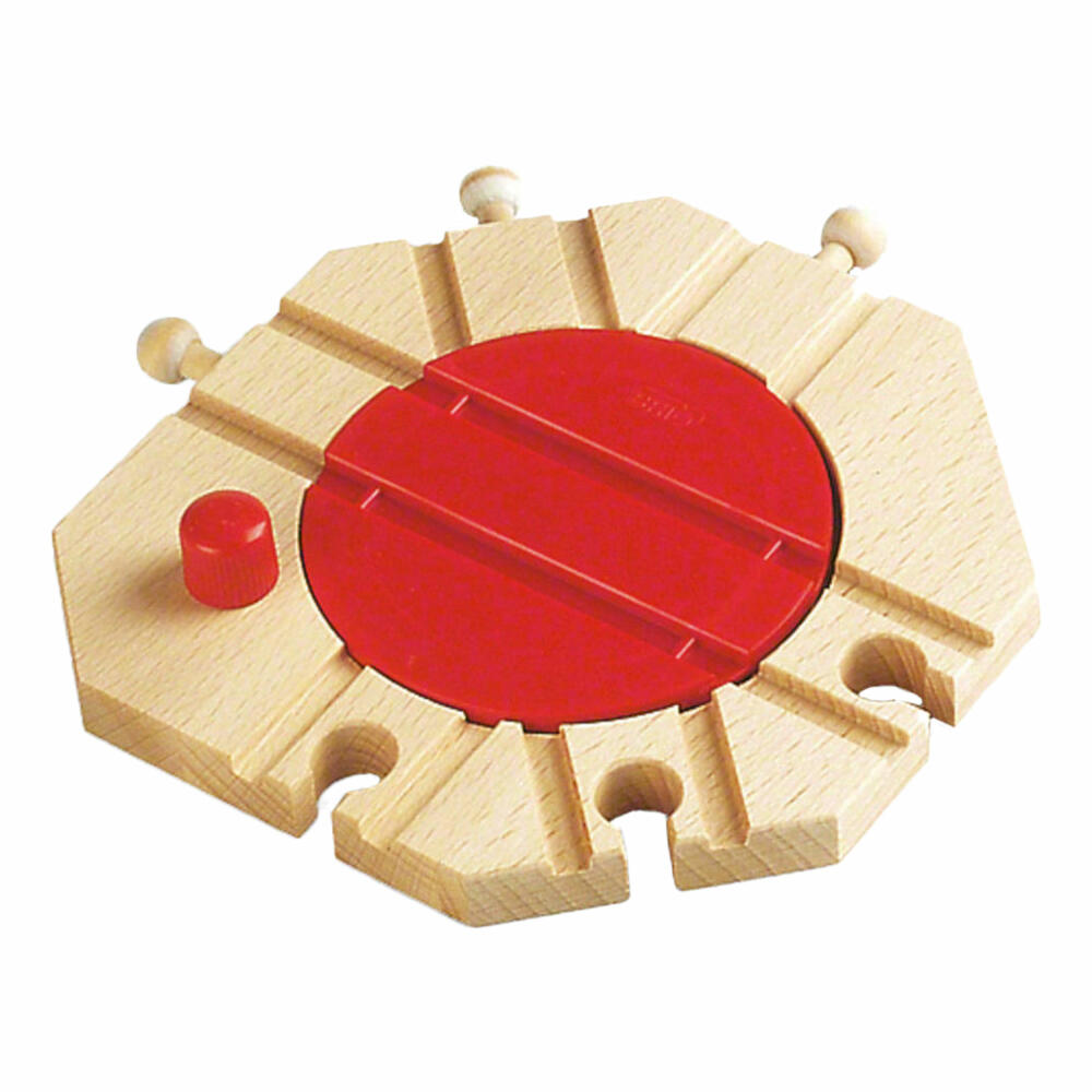 BRIO Mechanische Drehschreibe, für Zubehör für die Holzeisenbahn, Holzspielzeug, Holz Eisenbahn, 33361