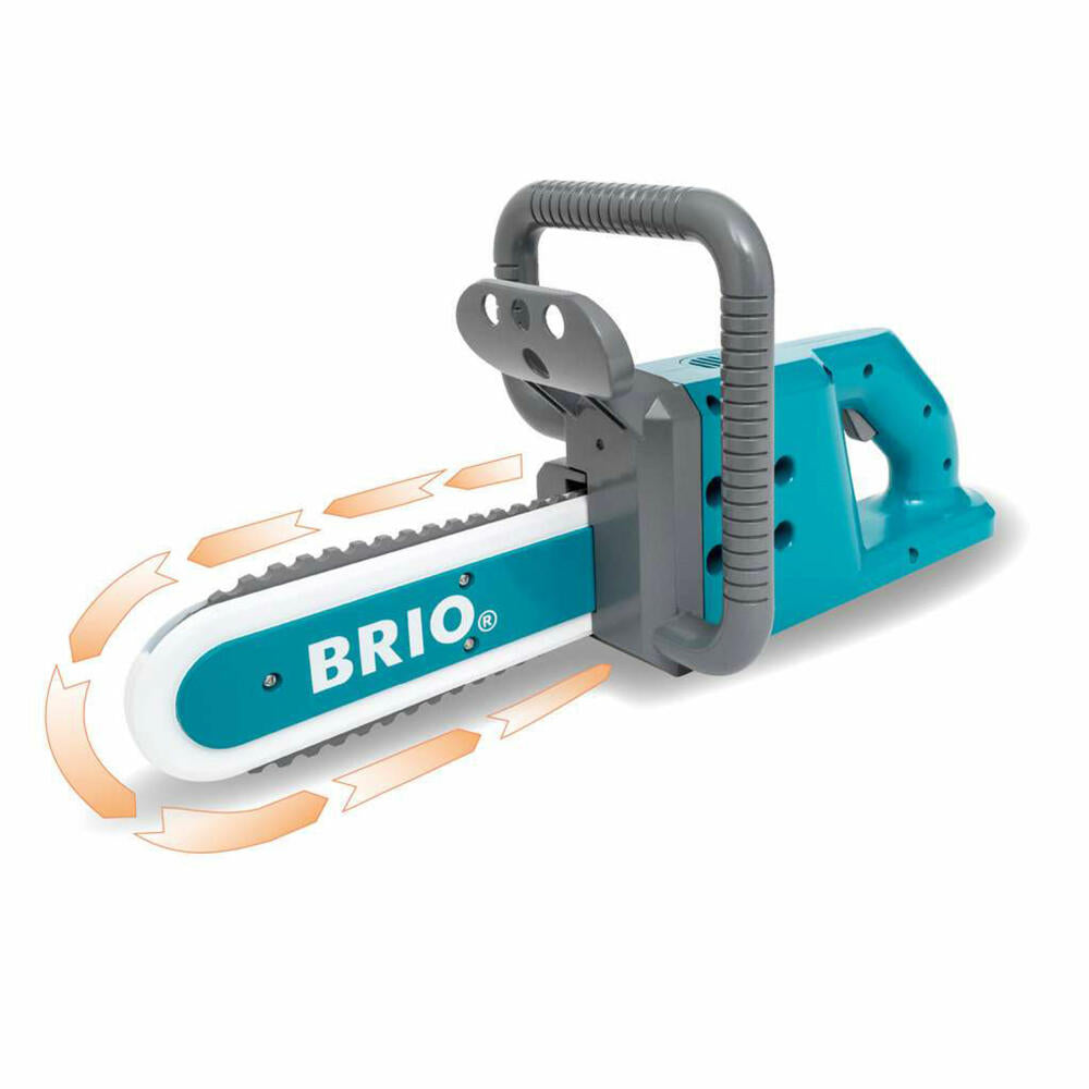 BRIO Builder Kettensäge, Kinderwerkzeug, Kinder Werkzeug, Spielzeug, ab 3 Jahren, 63460200