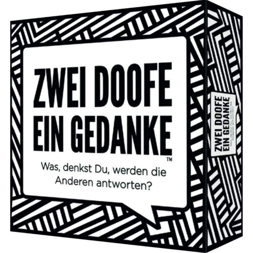 Kylskapspoesi AB Kylskapspoesi AB Zwei Doofe ein Gedanke, Kartenspiel, Gesellschaftsspiel, Partyspiel, ab 12 Jahre, KYL43020