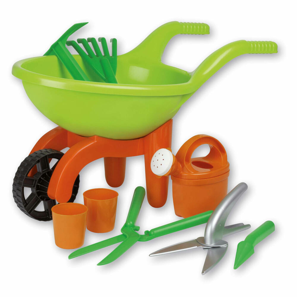 Simba wheelbarrow with garden tools, garden toys, garden tools, gardener tools, children, toys, 9 pcs., 107137758