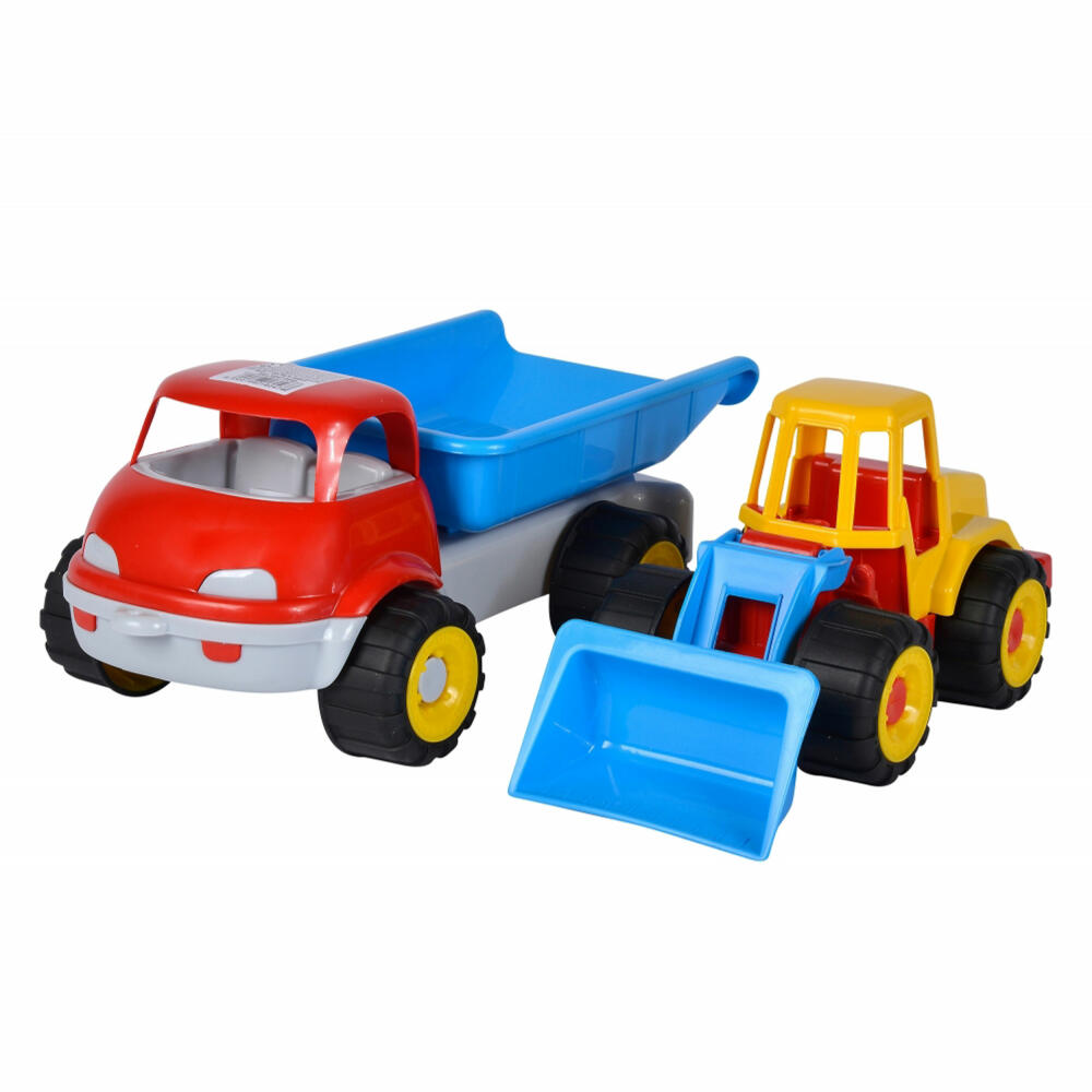 Simba Truck Tipper with Excavator, Sand Toy, Toy Car, Toy, Car, 107134610
