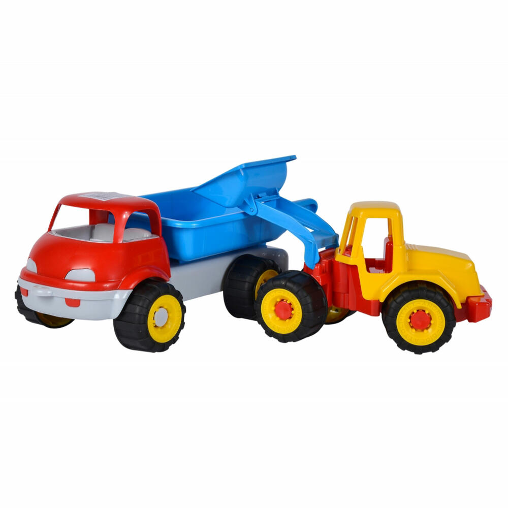 Simba Truck Tipper with Excavator, Sand Toy, Toy Car, Toy, Car, 107134610