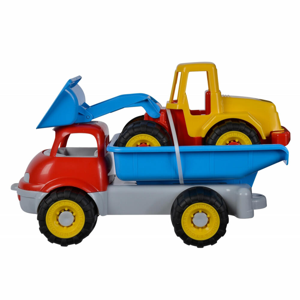 Simba Truck Tipper with Excavator, Sand Toy, Toy Car, Toy, Car, 107134610