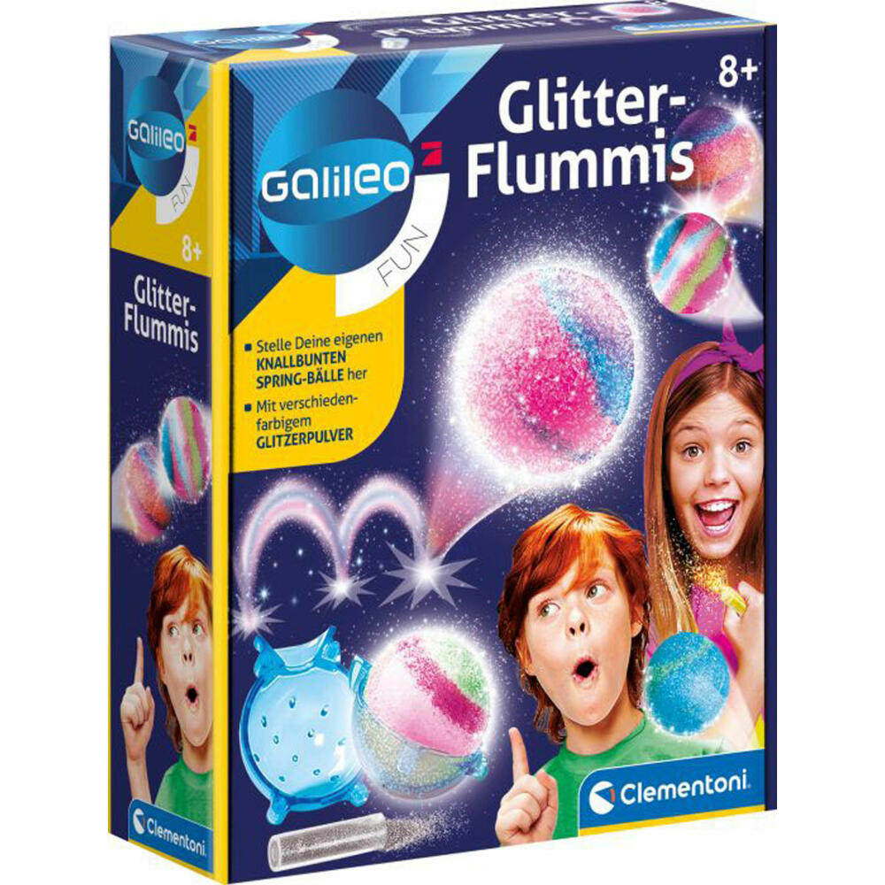 Clementoni Galileo glitter bouncy balls