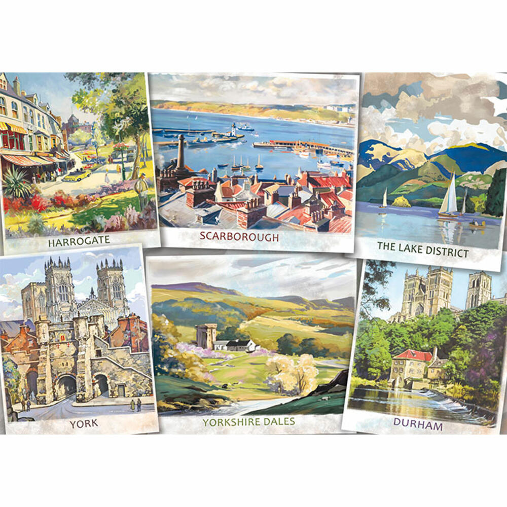 Jumbo Games Falcon The Beautiful North, Puzzle, Adult Puzzle, Puzzle Game, 1000 Pieces, 11303
