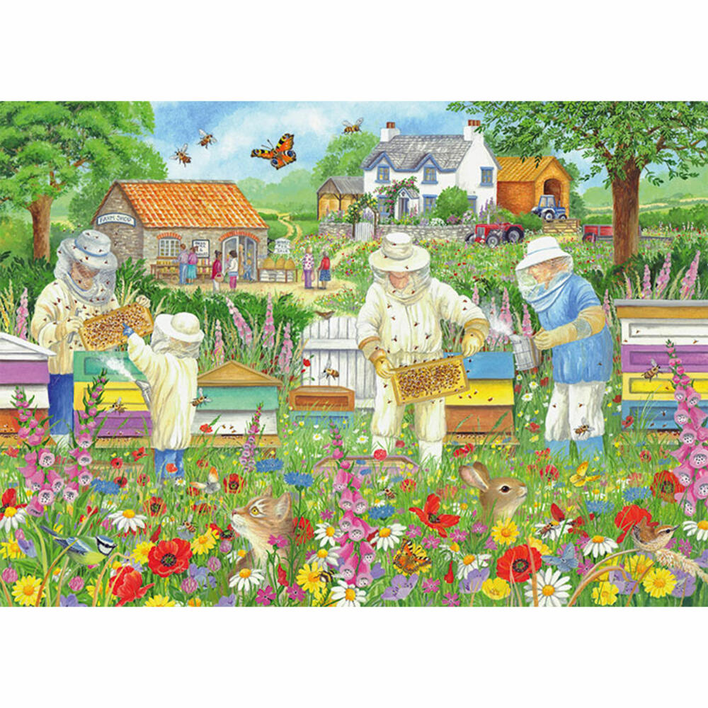 Jumbo Games Falcon The Beekeepers, Puzzle, Adult Puzzle, Puzzle Game, 1000 Pieces, 11381