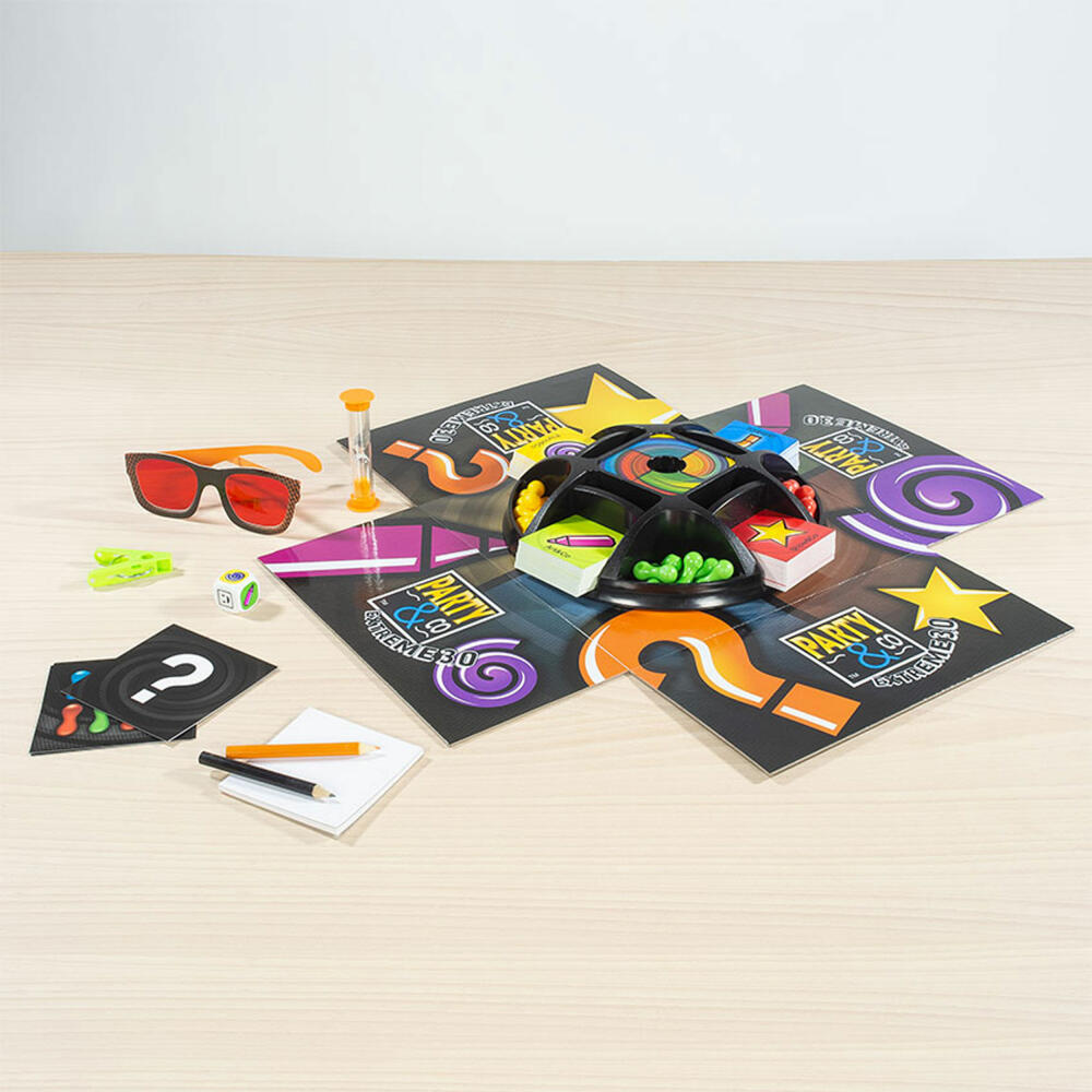 Jumbo Games Party & Co. Extreme, party game, board game, action game, 17864