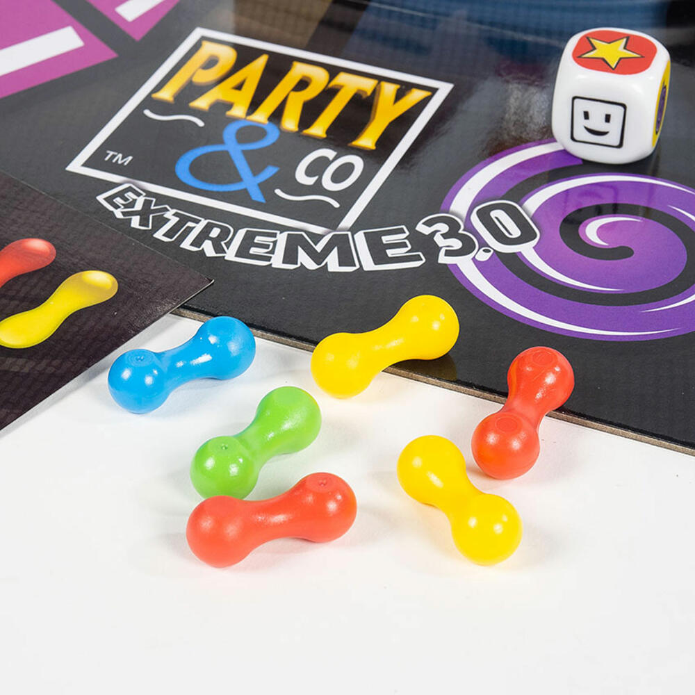 Jumbo Games Party & Co. Extreme, party game, board game, action game, 17864