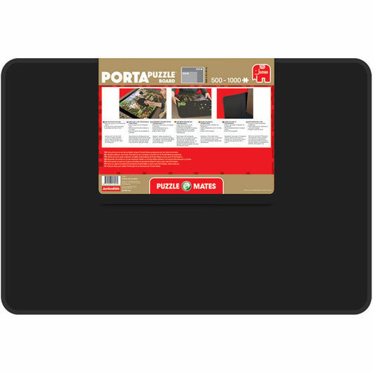 Jumbo Spiele Puzzle Mates - Portapuzzle Board bis1000 Teile, Puzzlematte, Puzzleunterlage, Matte, 17957