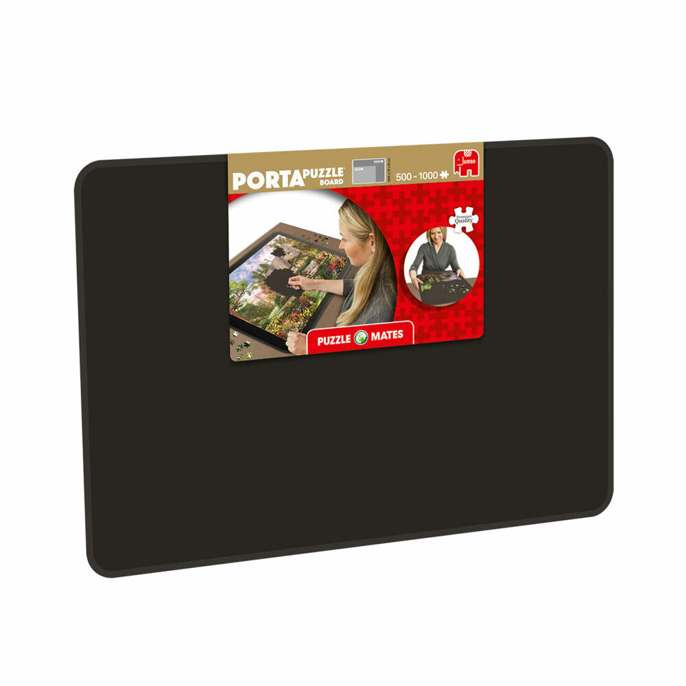 Jumbo Games Puzzle Mates - Portapuzzle Board up to 1000 pieces, puzzle mat, puzzle pad, mat, 17957