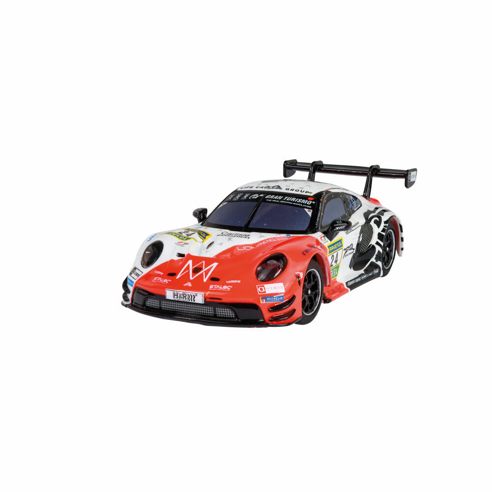 Carrera Autorennbahn-Fahrzeug Hybrid Porsche 911 GT3 R Lionspeed GP No.24, 1:50, 50051009