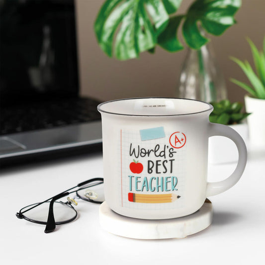 Legami Cup-Puccino Mug Teacher, Kaffeetasse, Tasse, Becher, New Bone China, 350 ml, CUP0066