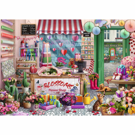 Ravensburger Der kleine Blumenladen, Puzzle, Erwachsenenpuzzle, 1000 Teile, 12001727