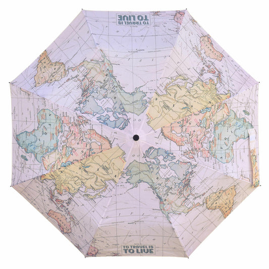 Legami Folding Umbrella - Travel - Manual, Regenschirm, Taschenschirm, Schirm, UMB0003