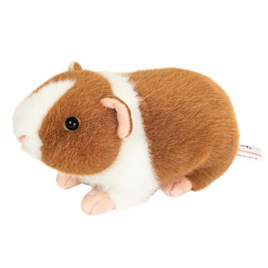 Teddy Hermann Meerschweinchen, Kuscheltier, Stofftier, Plüschtier, Hellbraun-Weiß, 19 cm, 926658
