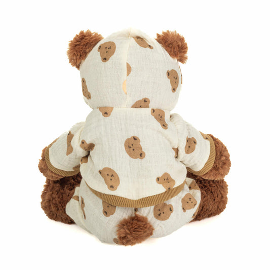 Teddy Hermann Herzekind Schlafanzugbär Leonie, Kuscheltier, Stofftier, Plüschtier, 30 cm, 939818