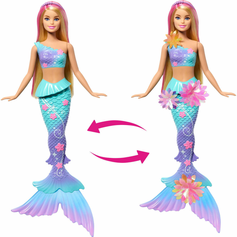 Barbie BRB Flower Magic Meerjungfrau, JDM72