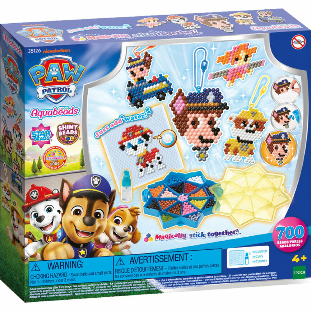 Aquabeads AQB Paw Patrol Mega Bastelset, 35126