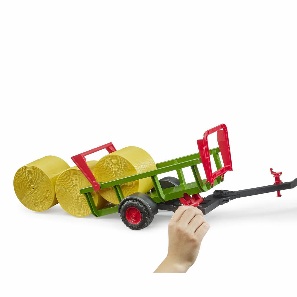 Bruder Rundballensammler, Anhänger, Rundballen, Hänger, Landwirtschaft, 02204