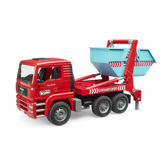 Bruder MAN TGA Absetzcontainer-LKW, Lastwagen, Spielzeugauto, Spielzeug, 02741