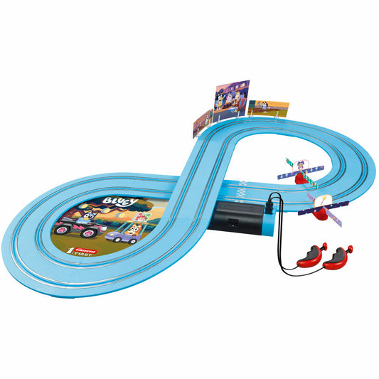 Carrera Autorennbahn Set First Bluey & Bingo Race, 1:50, 20063054