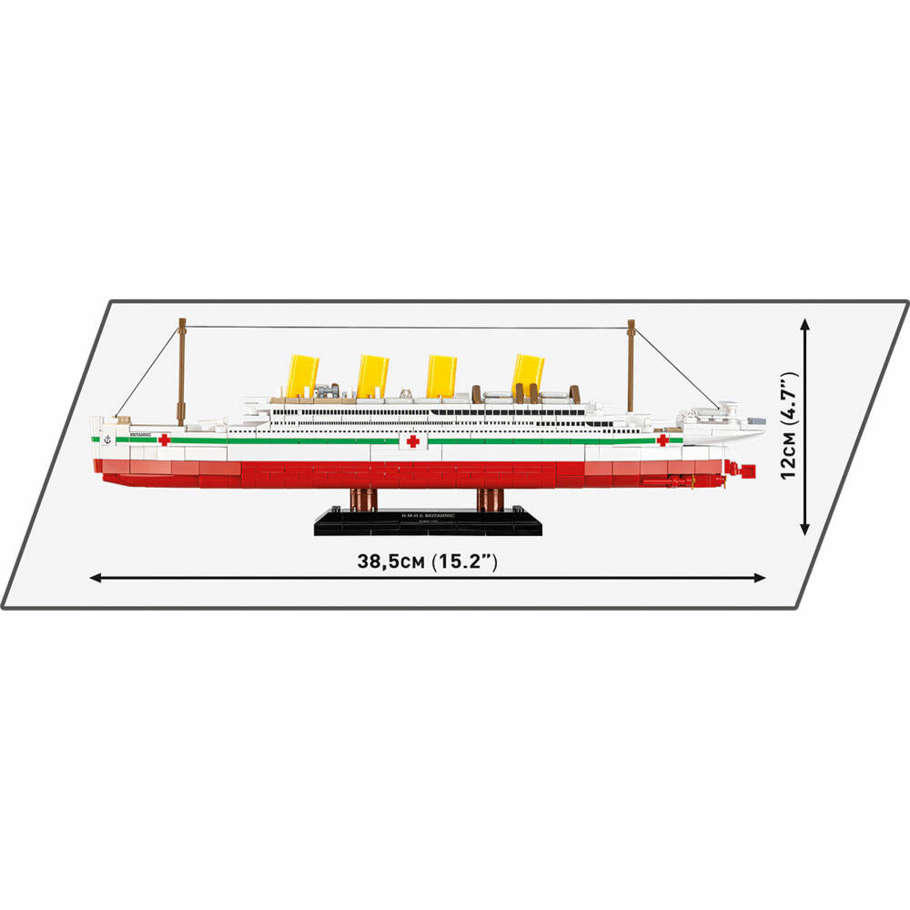 Cobi Klemmbaustein-Set H.M.H.S. Britannic, Schiff, 636 Teile, COBI-1681