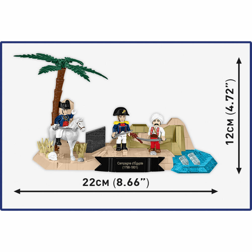 Cobi Klemmbaustein-Set Napoleonic Wars - Ägypten-Feldzug, 243 Teile, COBI-20092