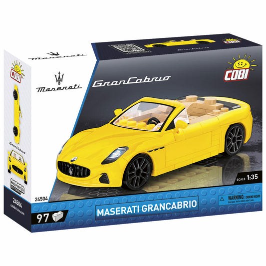 Cobi Klemmbaustein-Set Maserati GranCabrio, Auto, 97 Teile, COBI-24504