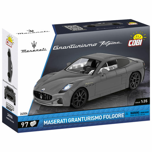 Cobi Klemmbaustein-Set Maserati GranTurismo Folgore, Auto, 97 Teile, COBI-24506