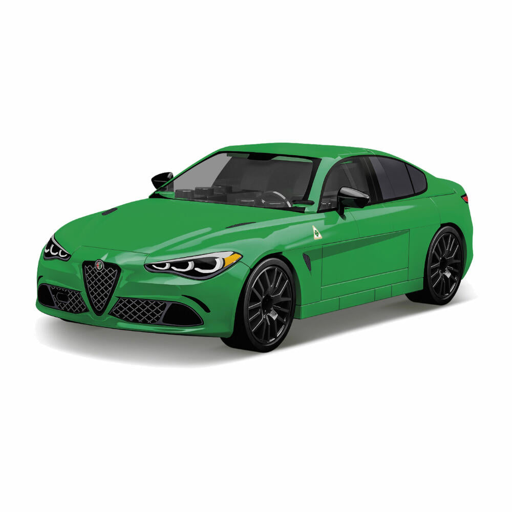 Cobi Klemmbaustein-Set Alfa Romeo Giulia Quadrifoglio, 90 Teile, 24605