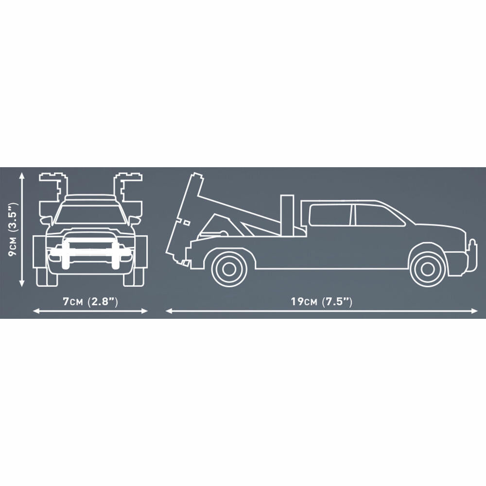 Cobi Klemmbaustein-Set RAM 3500 Wrecker Abschleppwagen, 295 Teile, 24611