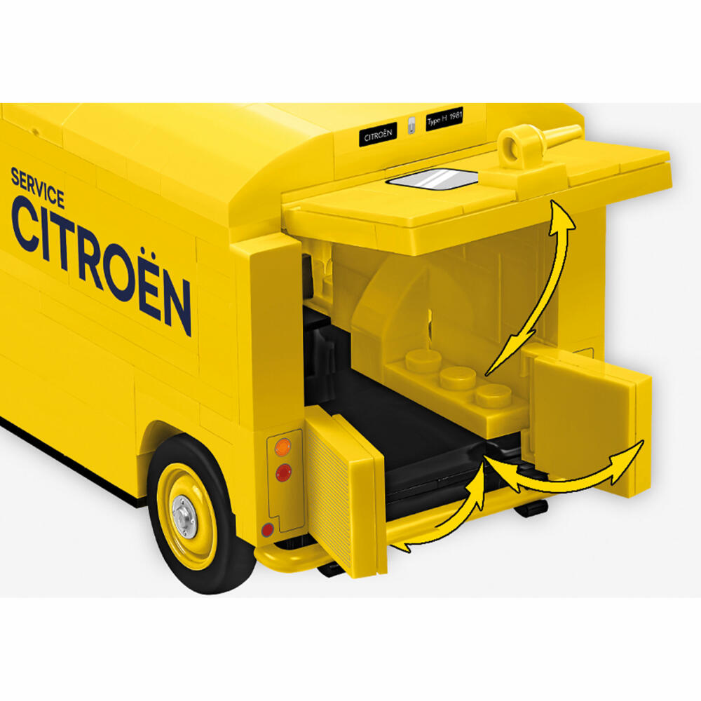 Cobi Klemmbaustein-Set Citroen Type H Service, Auto, 187 Teile, COBI-24632