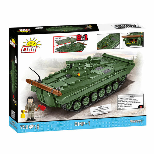 Cobi Klemmbaustein-Set BWP-1 DDR/RUS, 752 Teile, 2631