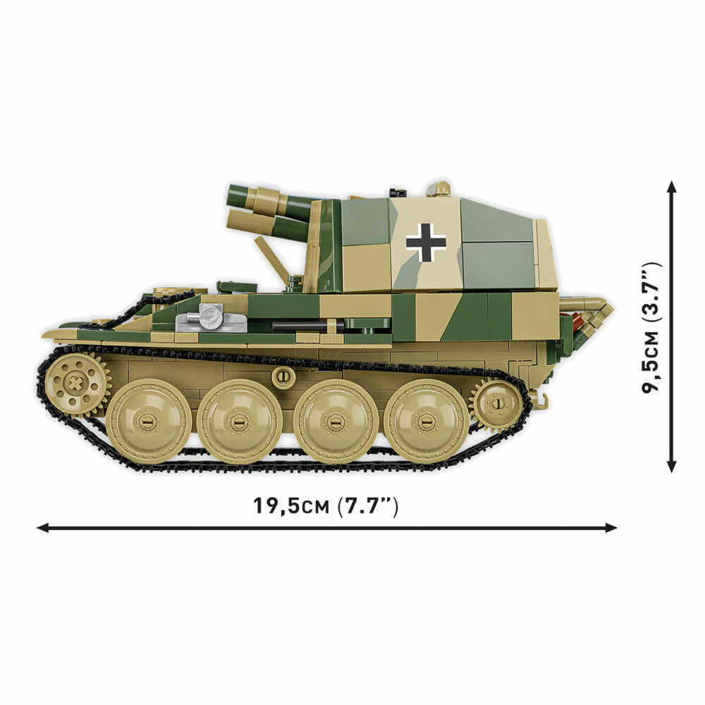 Cobi Klemmbaustein-Set Sturmpanzer 38(T) Grille, 720 Teile, 2665