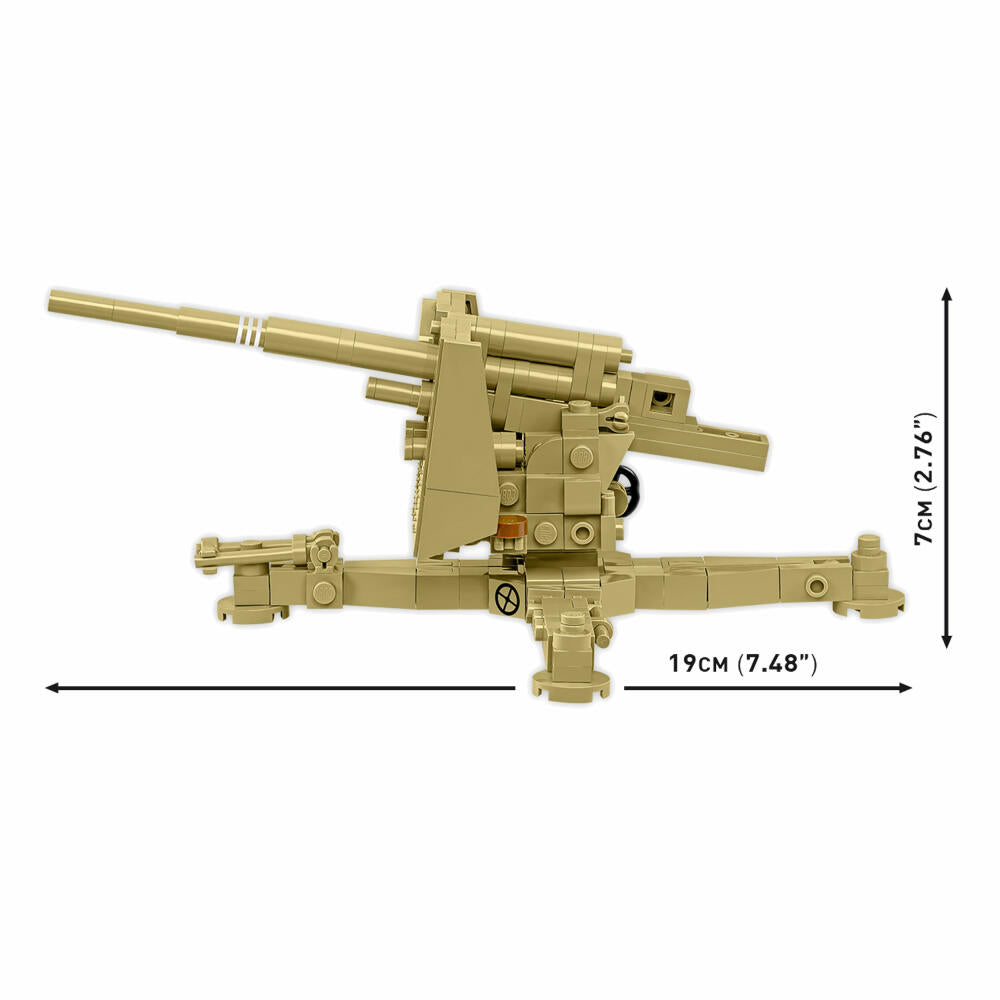 Cobi Klemmbaustein-Set 8.8 FLAK 18 DAK, 232 Teile, 3141