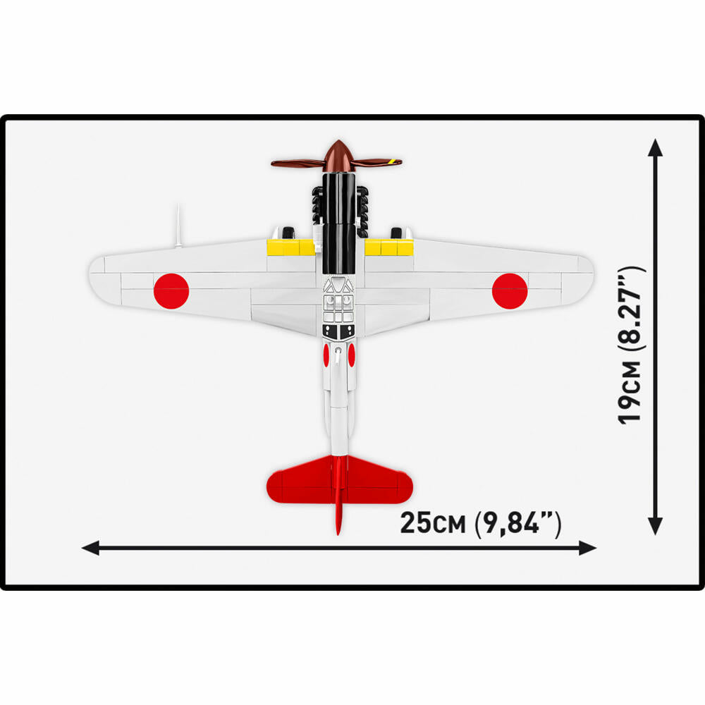Cobi Klemmbaustein-Set Kawasaki Ki-61 Hien, 141 Teile, 5872