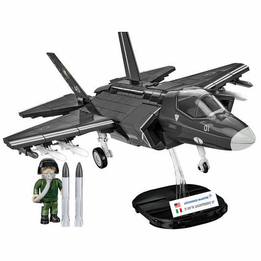 Cobi Klemmbaustein-Set F-35B Lightning II STOVL Italien, Flugzeug, 610 Teile, COBI-5895