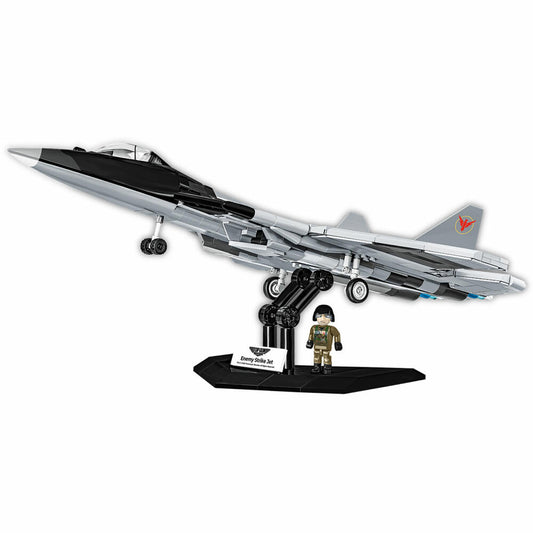 Cobi Klemmbaustein-Set Enemy Strike Jet Top Gun, Flugzeug, 851 Teile, COBI-5921
