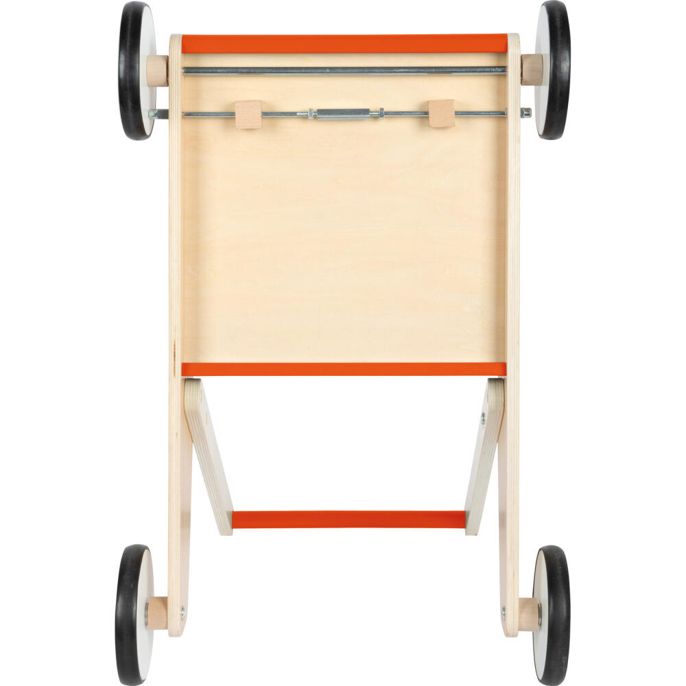 Legler Small Foot Lauflernwagen Kupferrot, Lauflernhilfe, ab 12 Monate, Holz, Kupferrot, 12610