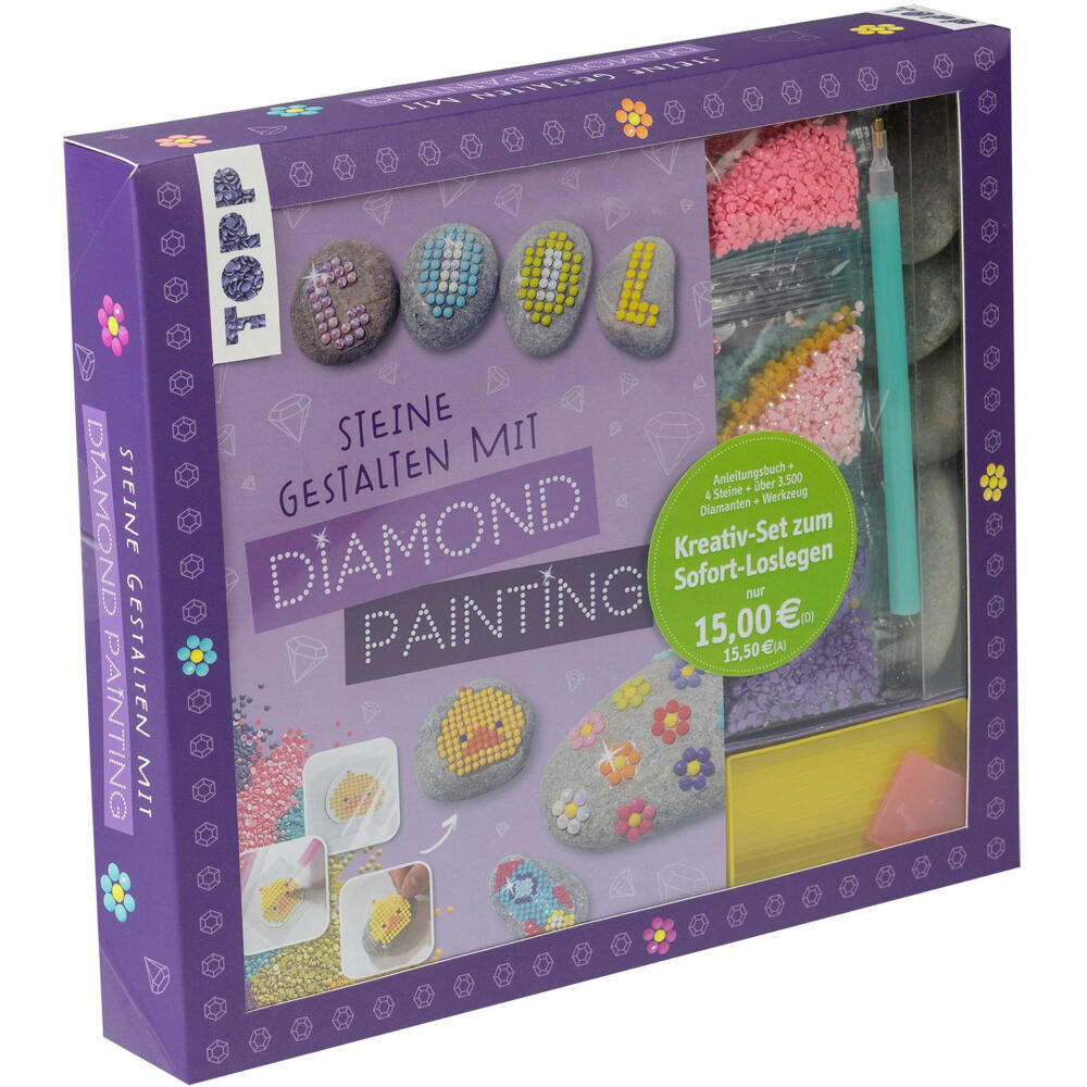 TOPP Kreativ-Set Steine Diamond Painting, 6870