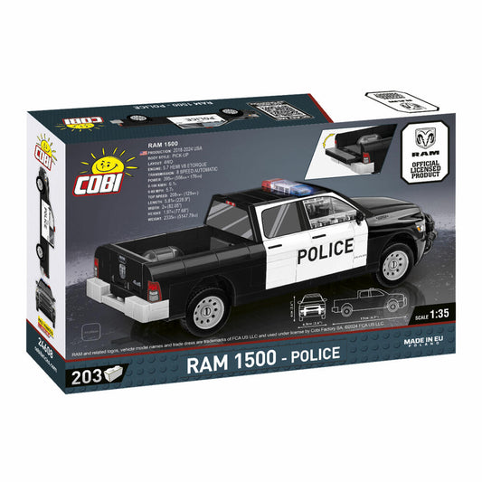 Cobi Klemmbaustein-Set RAM 1500 Police, 203 Teile, 24608
