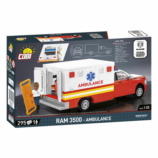 Cobi Klemmbaustein-Set RAM 3500 Ambulance, 295 Teile, 24609