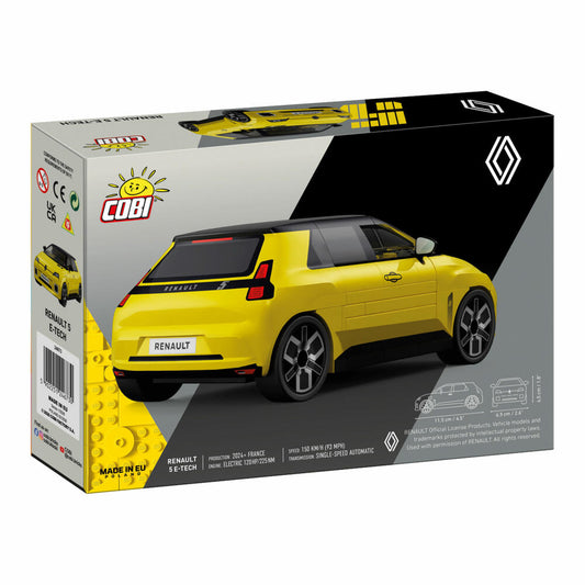 Cobi Klemmbaustein-Set Renault E-Tech Yellow, 78 Teile, 24673
