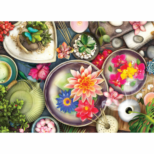 Eurographics Puzzle Zen Blumen, 1000 Teile, 68 x 48 cm, 6000-6141