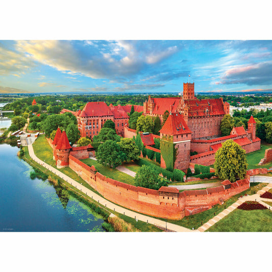 Eurographics Puzzle Schloss Malbork - Polen, 1000 Teile, 68 x 48 cm, 6000-6173