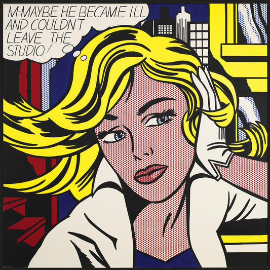 Eurographics Puzzle M-Maybe - Roy Lichtenstein, 1000 Teile, 63.5 x 63.5 cm, 6004-6192