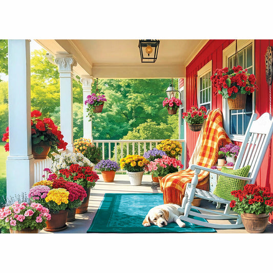 Eurographics Puzzle Veranda, 24 Teile, 36 x 26 cm, 6724-6125