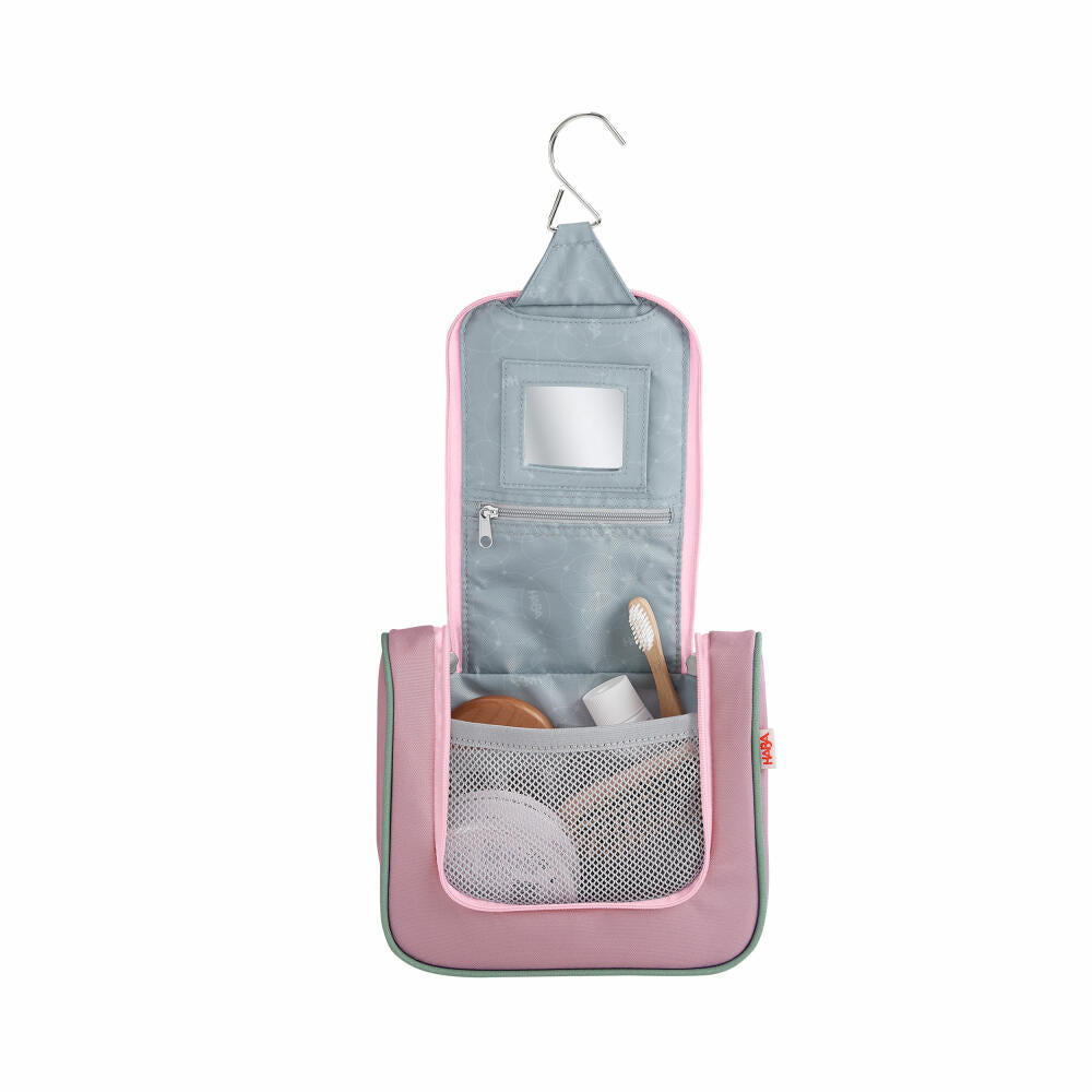 HABA Kulturbeutel, Waschtasche, Kulturtasche, Kinder, Salbei, 2012726002